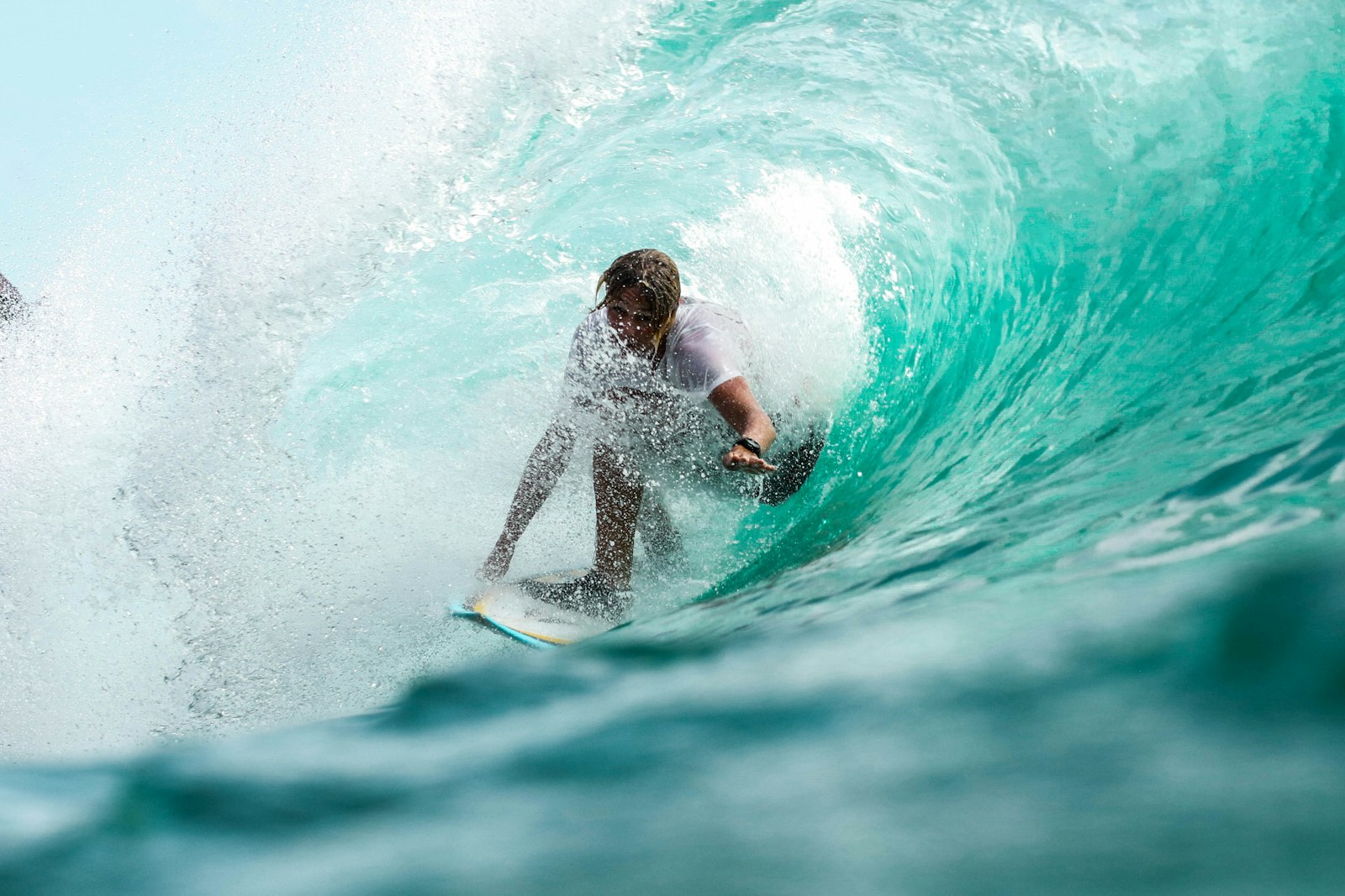 Surfing open ocean swell